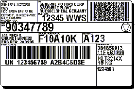 Label Example