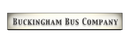 Buckingham Bus Sign