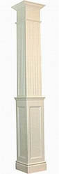 8x8 Full Paneled Square Column

