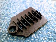 6 Fiber Clip / 3mm fiber (adhesive/screw)