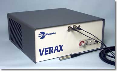 VERAX spectrometer shown with RamanProbe