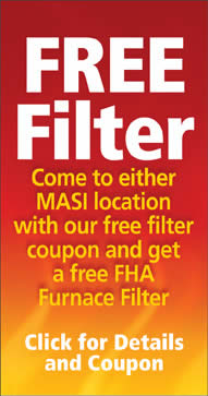 Free FHA furnace filter!