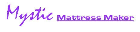 For page printing of Mystic Mattress in Boston logo