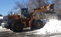 commercial lot snow removal