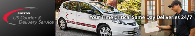 Professional Urgent Same Day Delivery and Courier Service for Woburn, MA