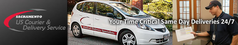 Sacramento's Most Reliable Same Day Courier Serving the Sacramento, Northern California and Beyond